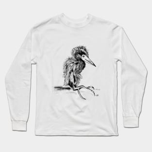 Baby Great Egret Long Sleeve T-Shirt